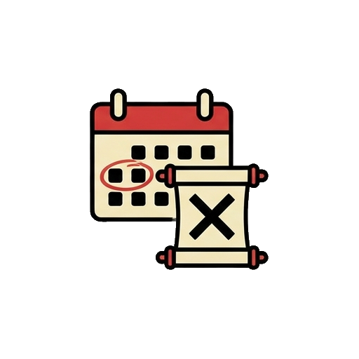 Gemini-generated trial class calendar icon